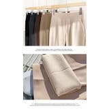 ズボン パンツ ロング 裏起毛 暖かい ポケット ウエストゴム 伸びる | LATTE | 詳細画像10 