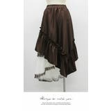 ロングスカートマキシ丈 Aライン リラックス ボリューム ゆったり レース | LATTE | 詳細画像6