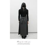 スカート レディース  前後着られるリボン付きスカート | LATTE | 詳細画像6 