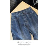 ユニックパータンデニムパンツ | LATTE | 詳細画像6 