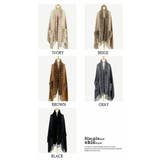 ポケット有り 暖かいファー付き マフラー 暖かい ストール 女性らしい | LATTE | 詳細画像9 