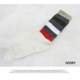 靴下 ハイソックス スパン レディース 女性 かわいい レオパード | LATTE | 詳細画像3 