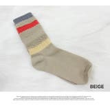 靴下 ハイソックス スパン レディース 女性 かわいい レオパード | LATTE | 詳細画像4 