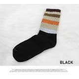 靴下 ハイソックス スパン レディース 女性 かわいい レオパード | LATTE | 詳細画像7 