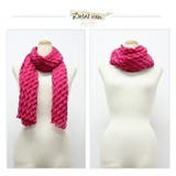 暖かい 秋冬 マフラー ストール 女性らしい エレガンス ふわふわプリーツ | LATTE | 詳細画像14 