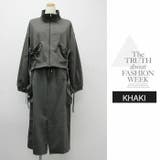 ロング シンプル セット 無地 長袖 い シンプルジャケット ポケット 上下 | LATTE | 詳細画像12