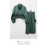 ロング シンプル セット 無地 長袖 い シンプルジャケット ポケット 上下 | LATTE | 詳細画像4