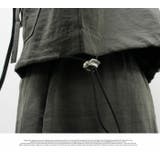 ロング シンプル セット 無地 長袖 い シンプルジャケット ポケット 上下 | LATTE | 詳細画像8