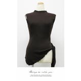 レディース ロング シンプル セット カットソー 上下ニット おしゃれ 無地 | LATTE | 詳細画像5 