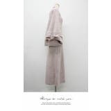 レディース ロング シンプル ニット セット カットソー おしゃれ 無地 長袖 | LATTE | 詳細画像8 