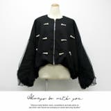 アウター ジャケット カーディガン 透け 刺繍 おしゃれ 上品 レース | LATTE | 詳細画像7 