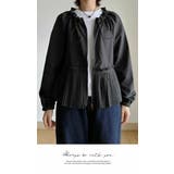 アウター ジャケットデイリー ゆったり ユニック プリーツ 秋冬 | LATTE | 詳細画像2 