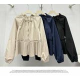 アウター ジャケットデイリー ゆったり ユニック プリーツ 秋冬 | LATTE | 詳細画像4 