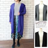 アウター ジャケット プリーツ ロング丈 膝下 羽織り高級 上品 長袖 | LATTE | 詳細画像1