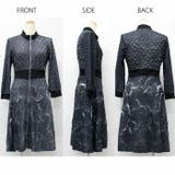 アウター ジャケット ロング丈 膝下 羽織り プリーツ 高級 長袖 無地 | LATTE | 詳細画像9 