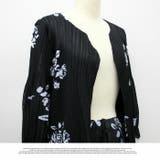 アウター ジャケットトアップ ロング丈 膝下 羽織り プリーツ 高級 上品 | LATTE | 詳細画像7 