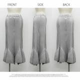 ワンピース 重ね着 ロング丈 膝下 プリーツ 長袖 エレガント フリーサイズ | LATTE | 詳細画像9 