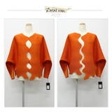 プリーツ カーディガン ボレロ  重ね着 長袖 ミセスファッション シンプル | LATTE | 詳細画像7 