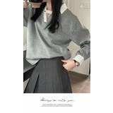 ストライプ 無地 フリーサイズ 半端袖 長袖 | LATTE | 詳細画像5 