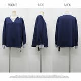 ストライプ 無地 フリーサイズ 半端袖 長袖 | LATTE | 詳細画像10 