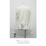 カーディガン ニット レース カットソー 肌隠し 無地 長袖 袖なし | LATTE | 詳細画像6 