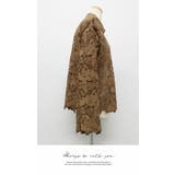 ブラウス Tシャツ 長袖 オシャレ スタンダード レース 長袖 レース | LATTE | 詳細画像4 