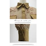 刺繍 Tシャツ トップス レーディス 長袖 ロング シャツ 秋 レース | LATTE | 詳細画像6 