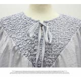 刺繍ブラウス 長袖 カジュアル 上品 ナチュラルTシャツ 長袖  カジュアル | LATTE | 詳細画像7 