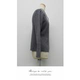 トップス カットソー おしゃれ レース  無地 長袖 レイヤード シンプル | LATTE | 詳細画像4 