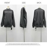 トップス レディース  ニット無地 長袖 女性 大人 かわいい シンプル | LATTE | 詳細画像7 