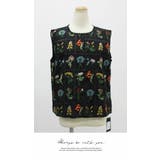 トップス ベスト ノースリーブ 無地 涼しい 袖なし 刺繍 ブラウス | LATTE | 詳細画像8 