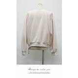 長袖 リボン プリント Tシャツ 長袖 秋冬 カジュアル | LATTE | 詳細画像4 