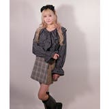 ラッフルカラー チェックBL / LL25BL03 | lattelatte | 詳細画像3 