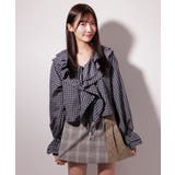 ラッフルカラー チェックBL / LL25BL03 | lattelatte | 詳細画像6 