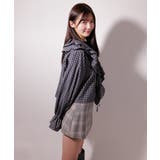 ラッフルカラー チェックBL / LL25BL03 | lattelatte | 詳細画像8 