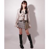 ラッフルカラー チェックBL / LL25BL03 | lattelatte | 詳細画像10 