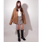 フェイク スウェード シャツJK / LL25FSSH01 | lattelatte | 詳細画像7 