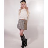 チュールフリル メッシュ クロップドPO / LL25KN01 | lattelatte | 詳細画像3 