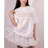 WHITE | latteto ピグメントダイ グラフィックT | lattelatte