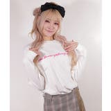 latteto メッセージ ロングスリーブT-sh / LT25LSTSH03 | lattelatte | 詳細画像2 