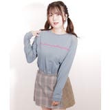 latteto メッセージ ロングスリーブT-sh / LT25LSTSH03 | lattelatte | 詳細画像11 