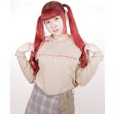  S BEIGE | latteto メッセージ ロングスリーブT-sh / LT25LSTSH03 | lattelatte