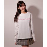 latteto メッセージ ロングスリーブT-sh / LT25LSTSH03 | lattelatte | 詳細画像16 