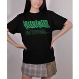 BLACK | latteto グラフィックT-SH | lattelatte