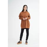 Womens HYBRID SWEAT P/O TUNIC HOODY | LaunchPark | 詳細画像5 