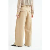 Women's LIGHT CHINO TROUSERS | LaunchPark | 詳細画像6 