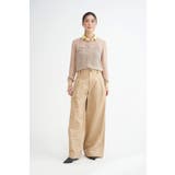Women's LIGHT CHINO TROUSERS | LaunchPark | 詳細画像7 