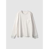 WHITE | Genderless COMFORT L/S T-SHIRT | LaunchPark