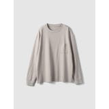 LIGHT GREY | Genderless COMFORT L/S T-SHIRT | LaunchPark