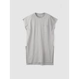 LIGHT GREY | Women's COMFORT DRESS TUNIC T-SHIRT | LaunchPark